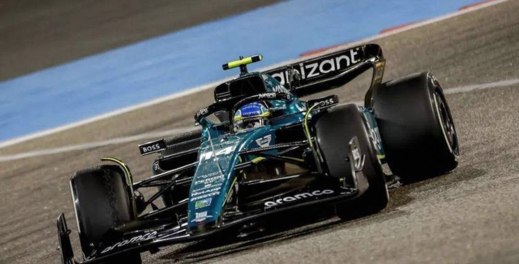 阿斯顿马丁力克法拉利，阿隆索关键制胜