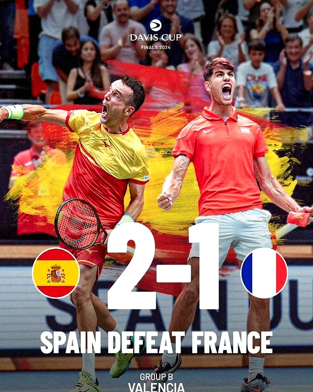 戴维斯杯逆转法网，阿尔卡拉斯带队取胜