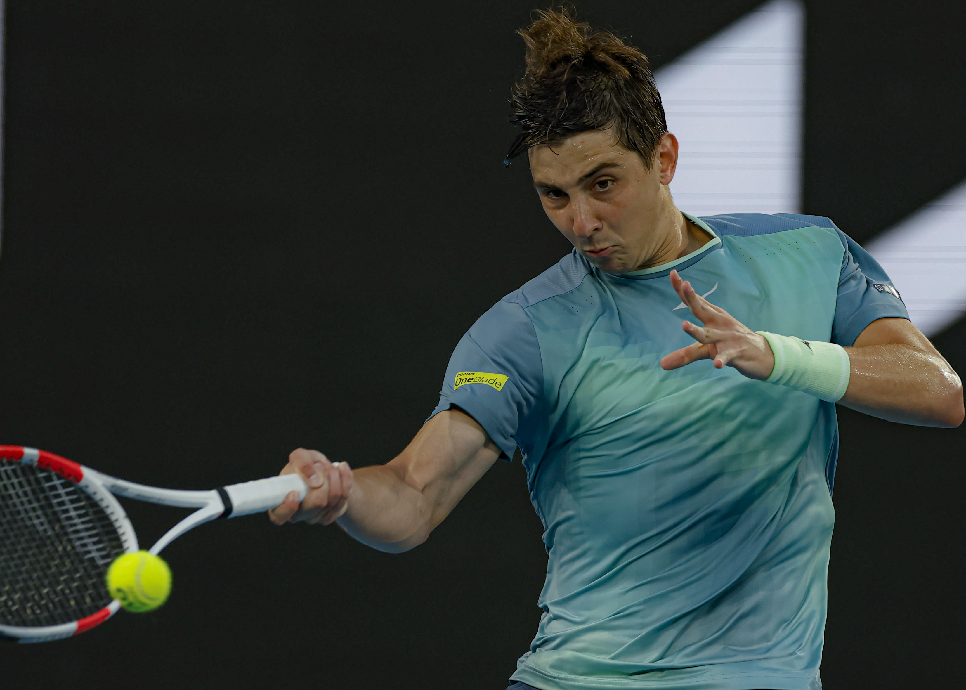 欧洲网球队绝杀西班牙网球队，阿尔卡拉斯高光表现